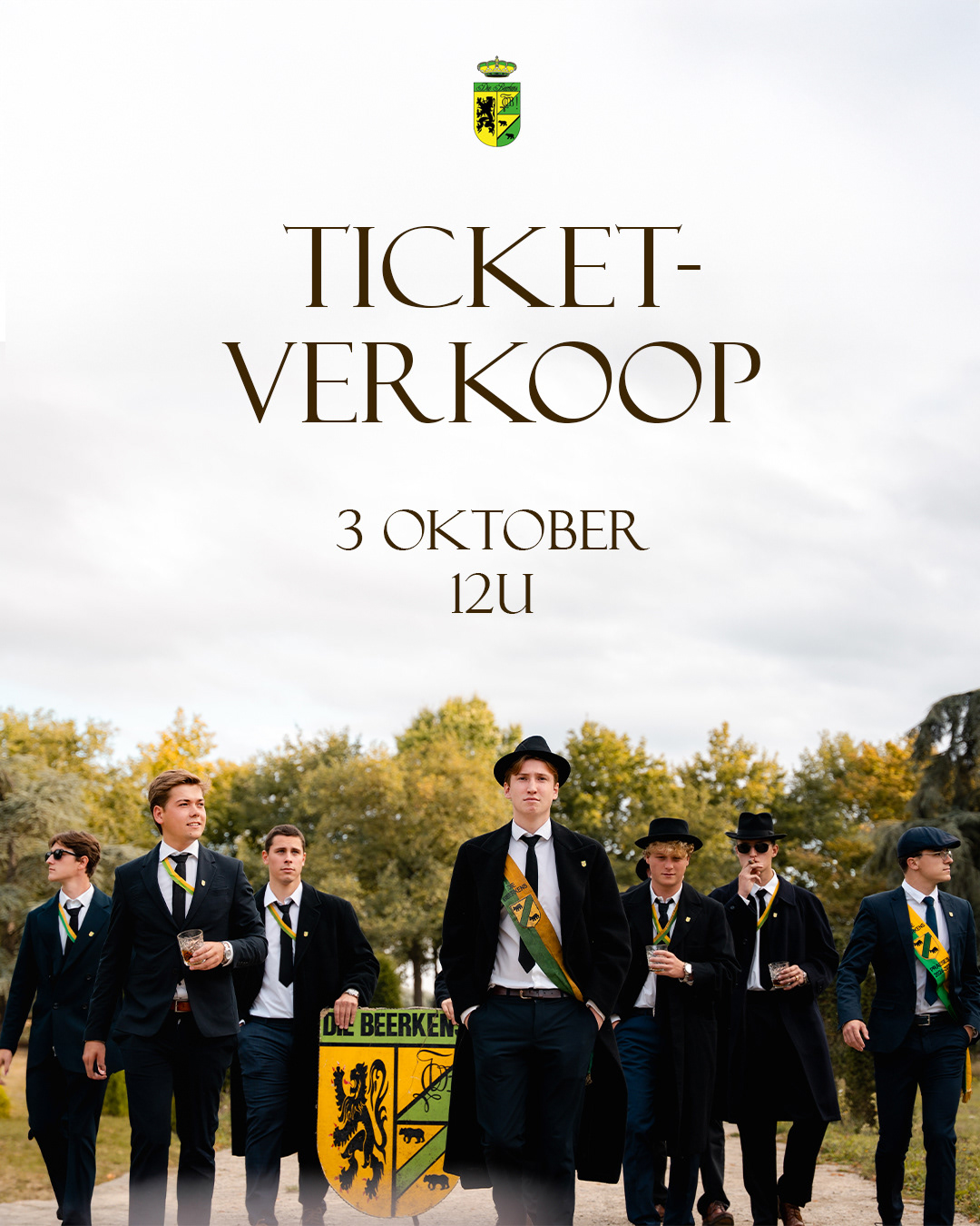 Promobeeld ticketverkoop van de Mullebeekse Feesten